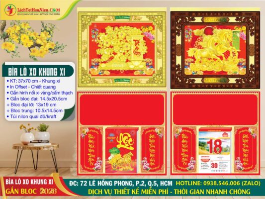 Bìa Lò Xo Khung Xi