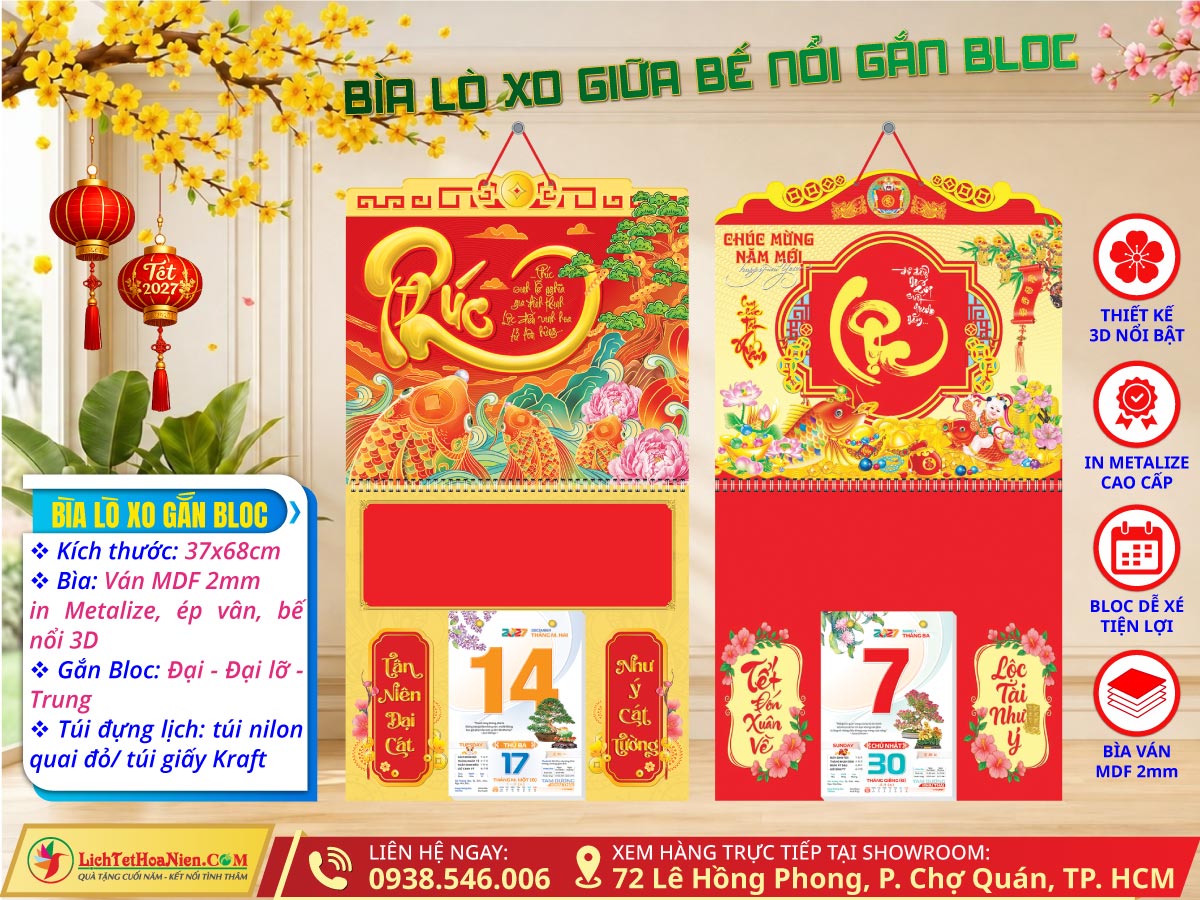 Bìa Lò Xo Giữa Bế Nổi Gắn Bloc 2027
