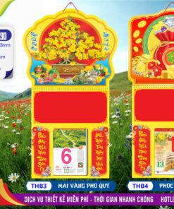 Mã Số: THB3 - Mai Vàng Phú Quý + THB4 - Phúc Lộc Đầy Nhà