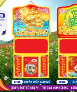 Mã Số: THB5 - Thuận Buồm Xuôi Gió + THB6 - Tài Lộc Sung Túc
