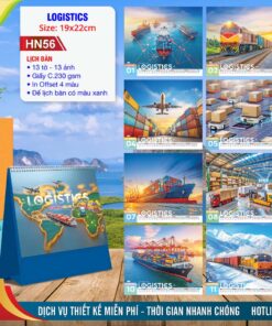 Lịch Để Bàn A (19x22cm) - HN56 - Logistics