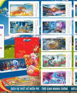 Lịch Để Bàn A & M (24x18cm) - HN61 - Kỷ Nguyên Trí Tuệ Nhân Tạo
