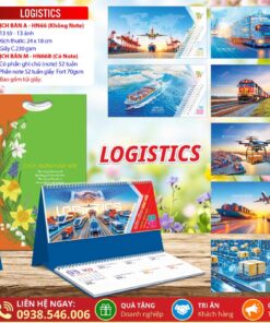 Lịch Để Bàn A & M (24x18cm) - HN66 - Logistics