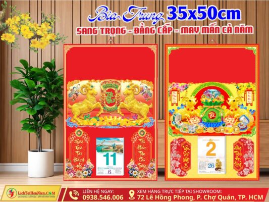Bìa Trung 35x50cm Offset lichhoanien