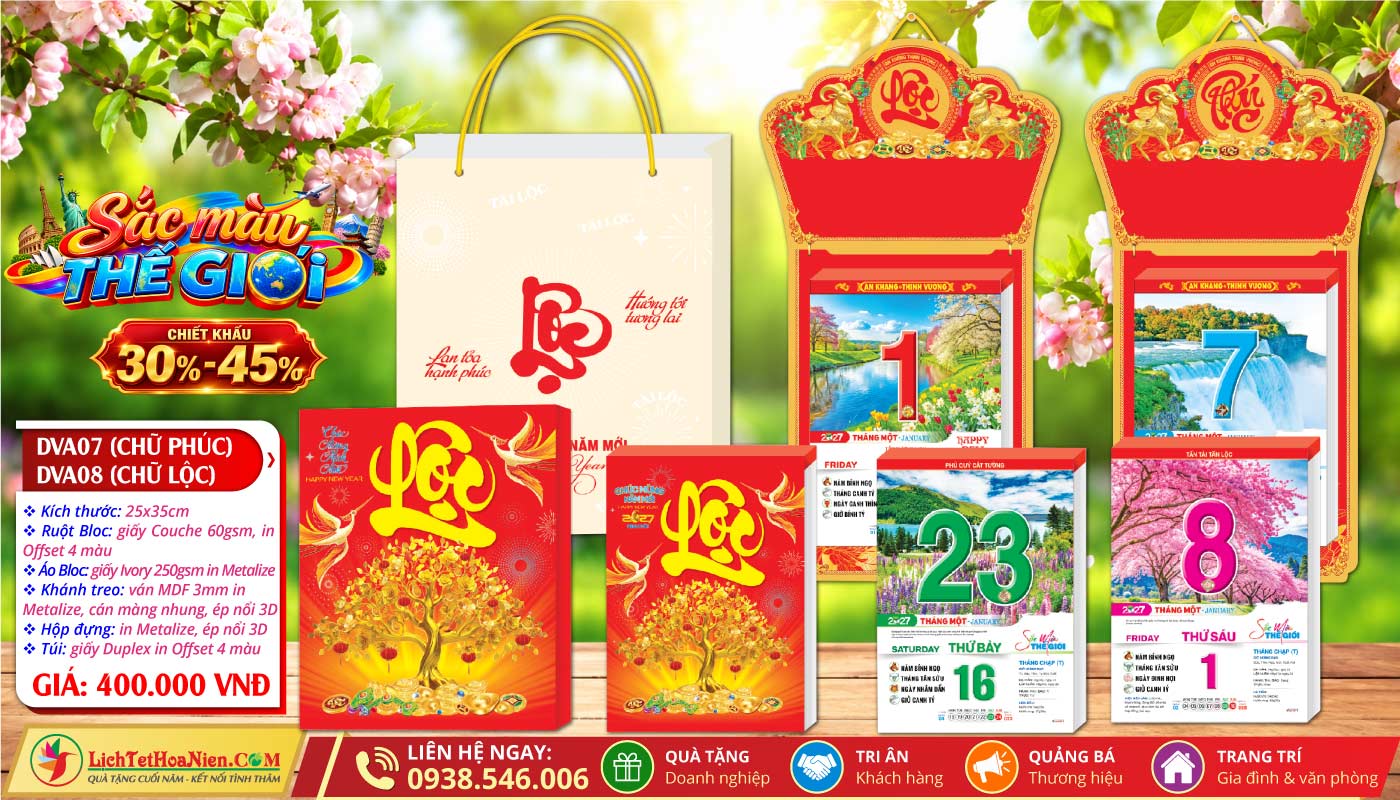 Mã Số: DVA07 - Sắc Màu Thế Giới