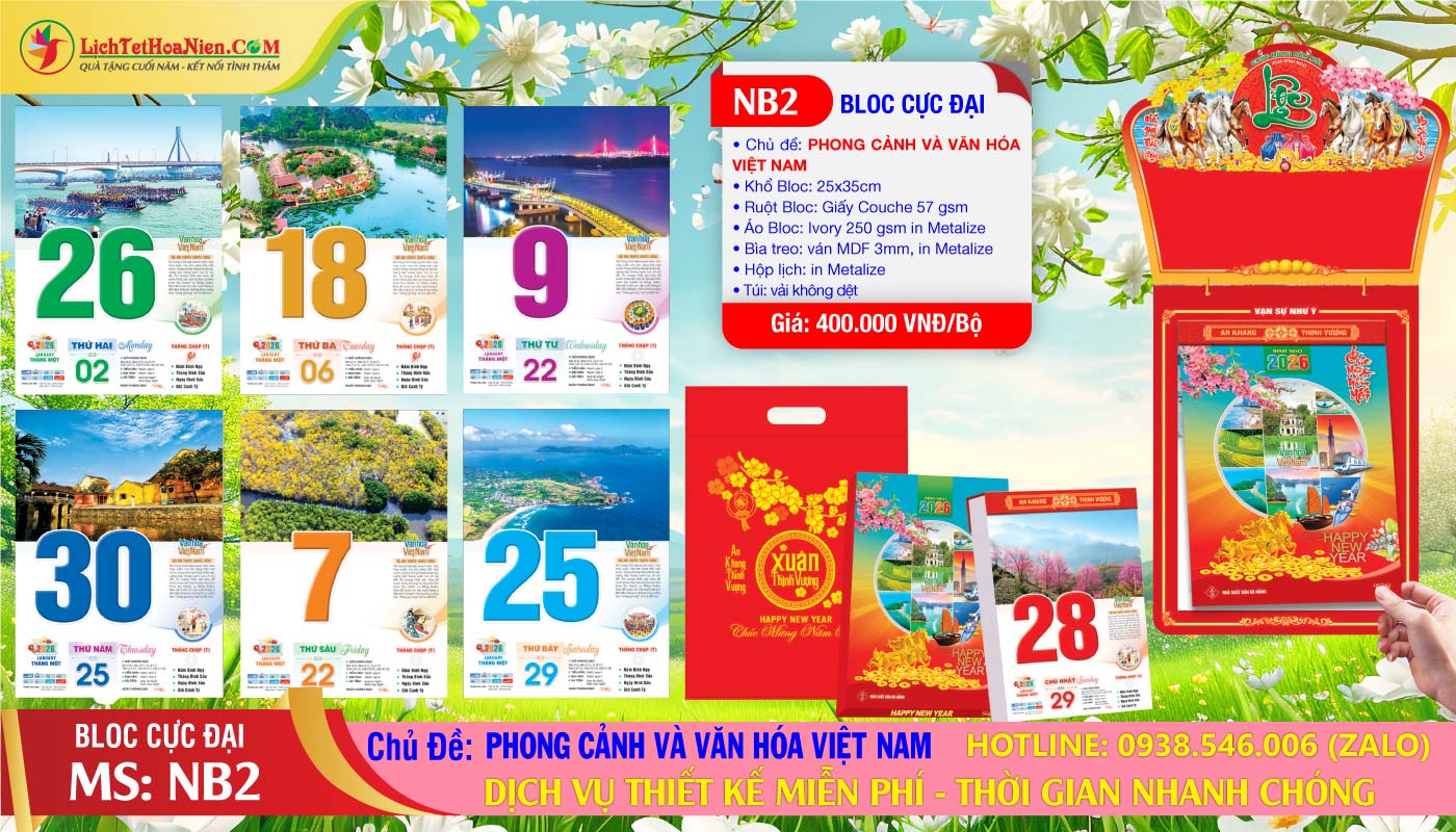 Mã Số: NB2 - Phong Cảnh Và Văn Hóa Việt Nam