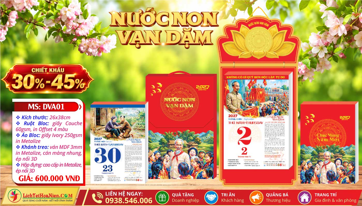 Mã Số: DVA01 - Nước Non Vạn Dặm