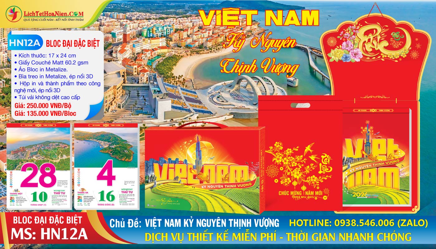 Bloc Đại Đặc Biệt - HN12A - Việt Nam Kỷ Nguyên Thịnh Vượng