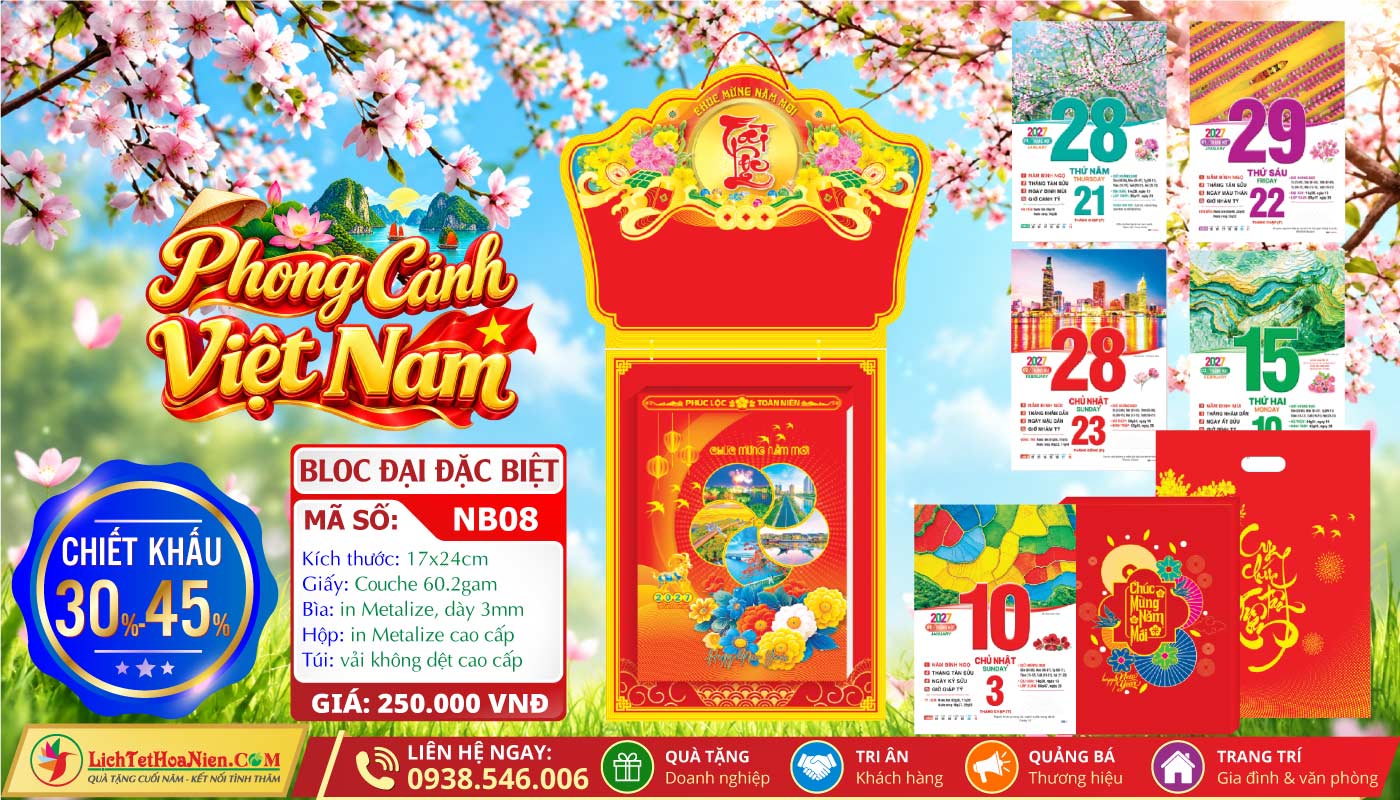 Mã Số: NB08 - Phong Cảnh Việt Nam