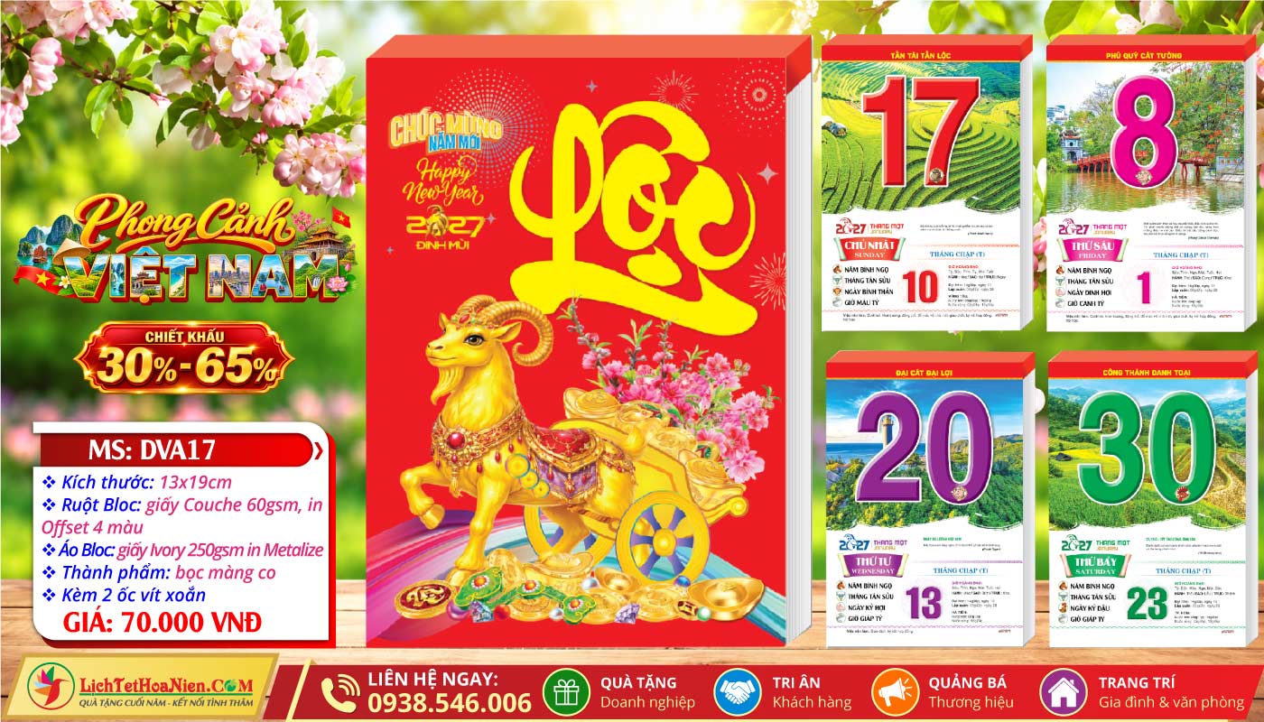 Mã Số: DVA17 - Phong Cảnh Việt Nam