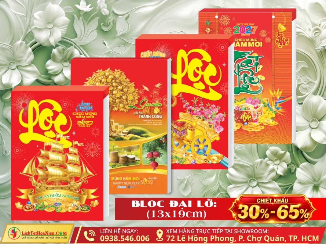 Bloc Đại Lỡ Chiết Khấu Đến 65% lichhoanien