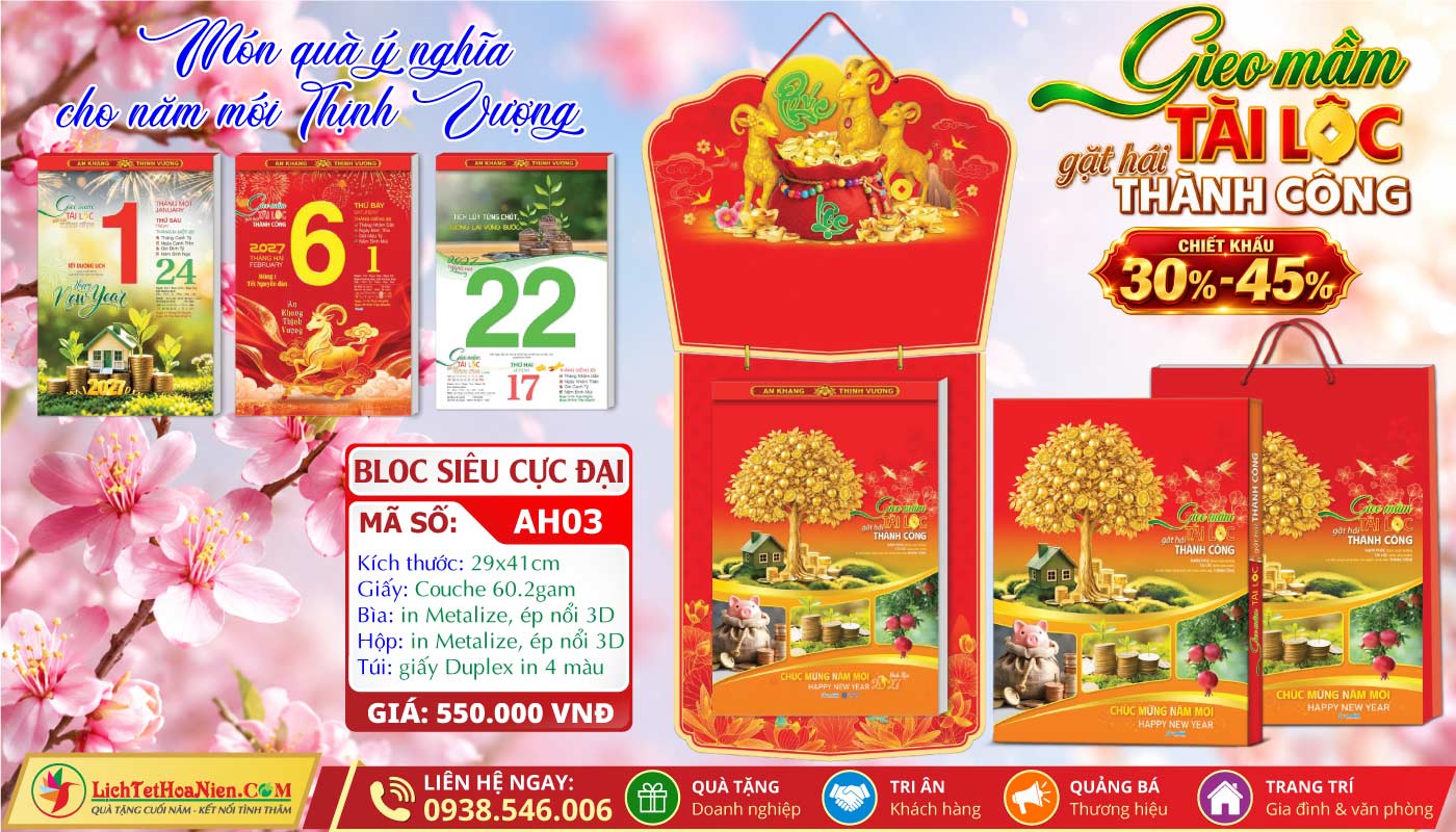 Mã Số: AH03 - Gieo Mầm Tài Lộc Gặt Hái Thành Công