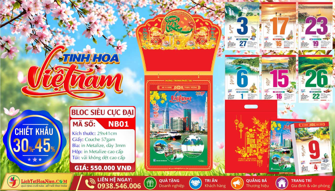 Mã Số: NB01 - Tinh Hoa Việt Nam