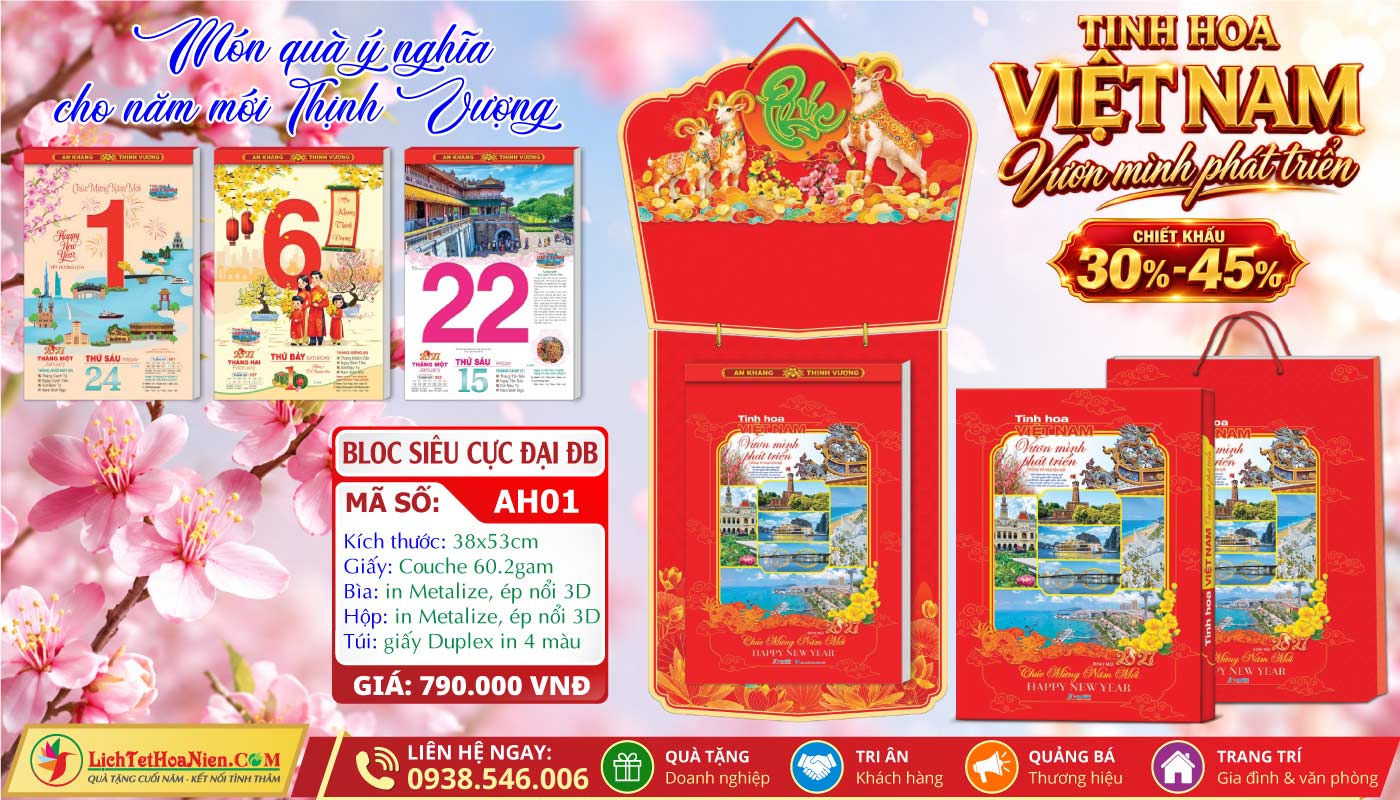 Mã Số: AH01 - Tinh Hoa Việt Nam Vươn Mình Phát Triển