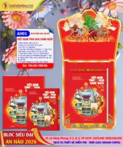 Bloc Siêu Cực Đại Đặc Biệt An Hảo 2026 - Mã Số: AH01 - Việt Nam Tinh Hoa Sáng Ngời