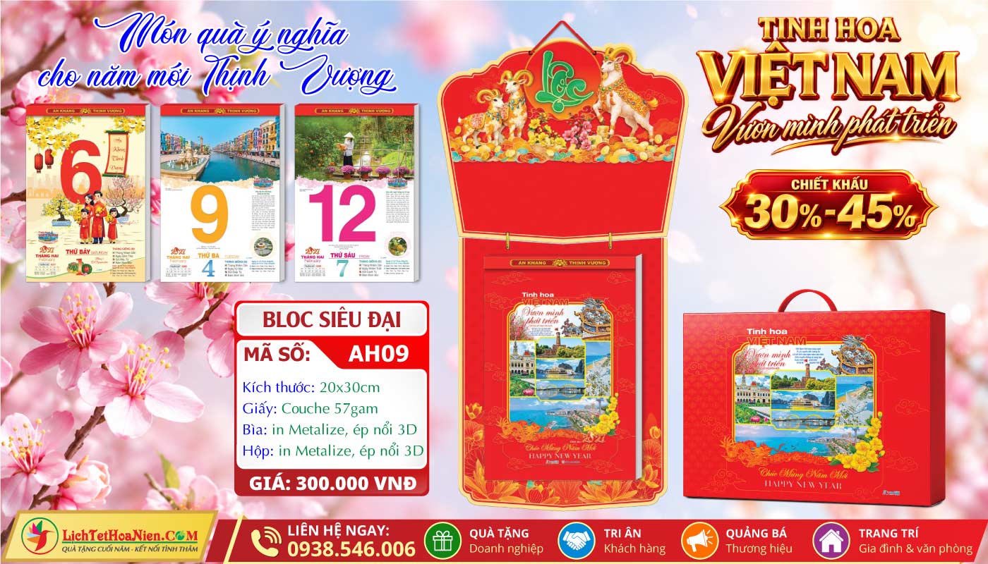 Mã Số: AH09 - Tinh Hoa Việt Nam Vươn Mình Phát Triển