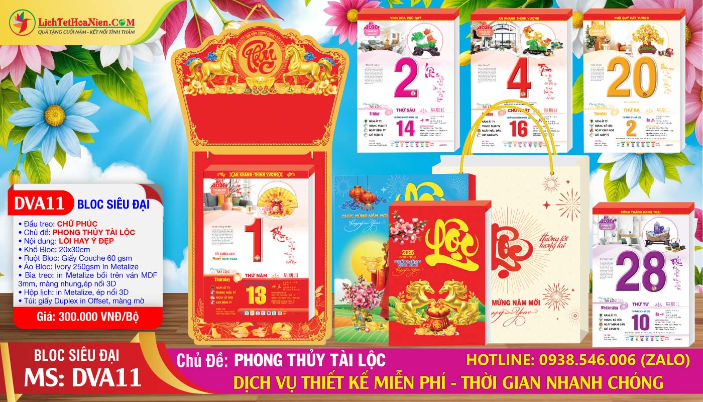 Mã Số: DVA11 - Phong Thủy Tài Lộc - Đầu Treo Chữ Phúc