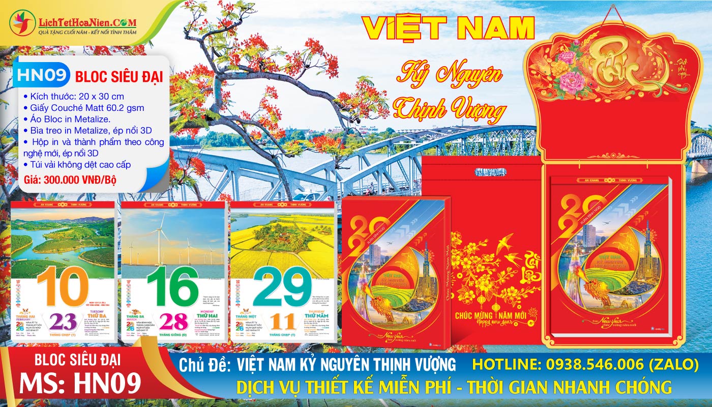 Mã Số: HN09 - Việt Nam Kỷ Nguyên Thịnh Vượng