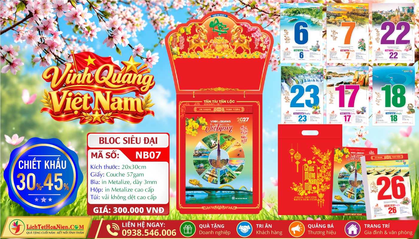 Mã Số: NB07 - Vinh Quang Việt Nam