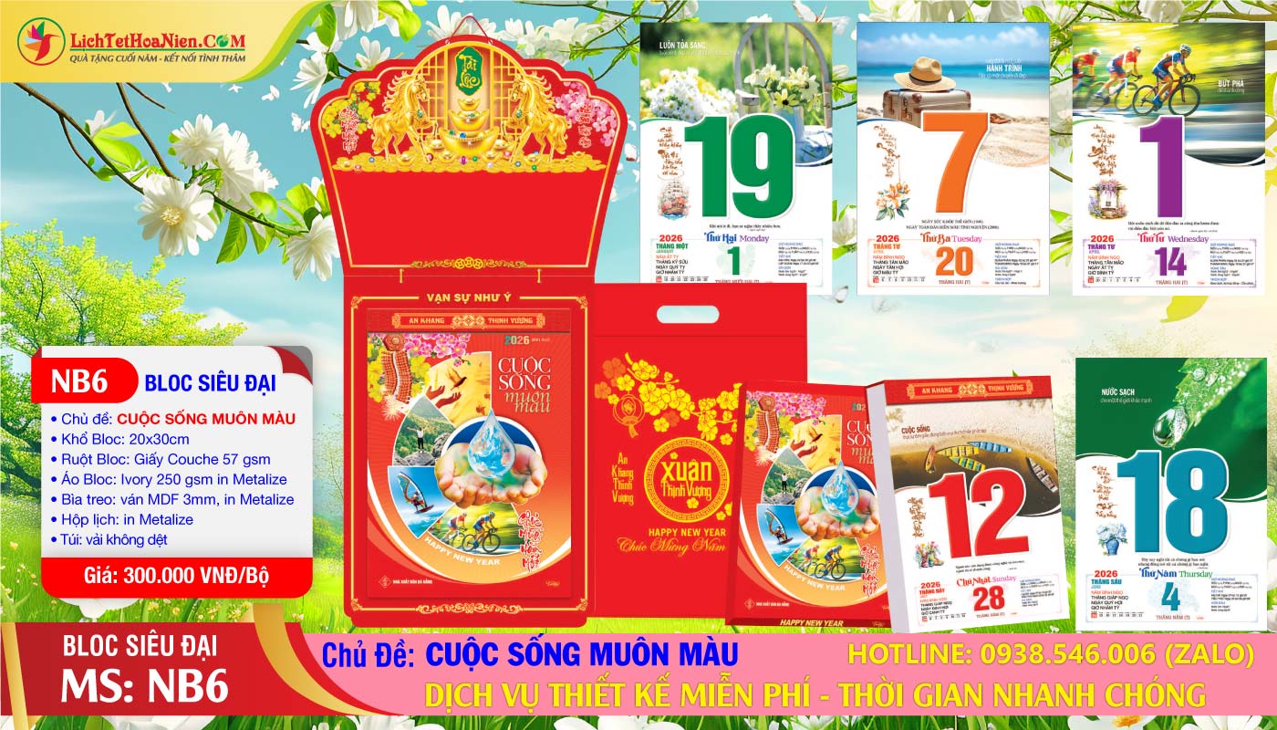 Mã Số: NB6 - Cuộc Sống Muôn Màu