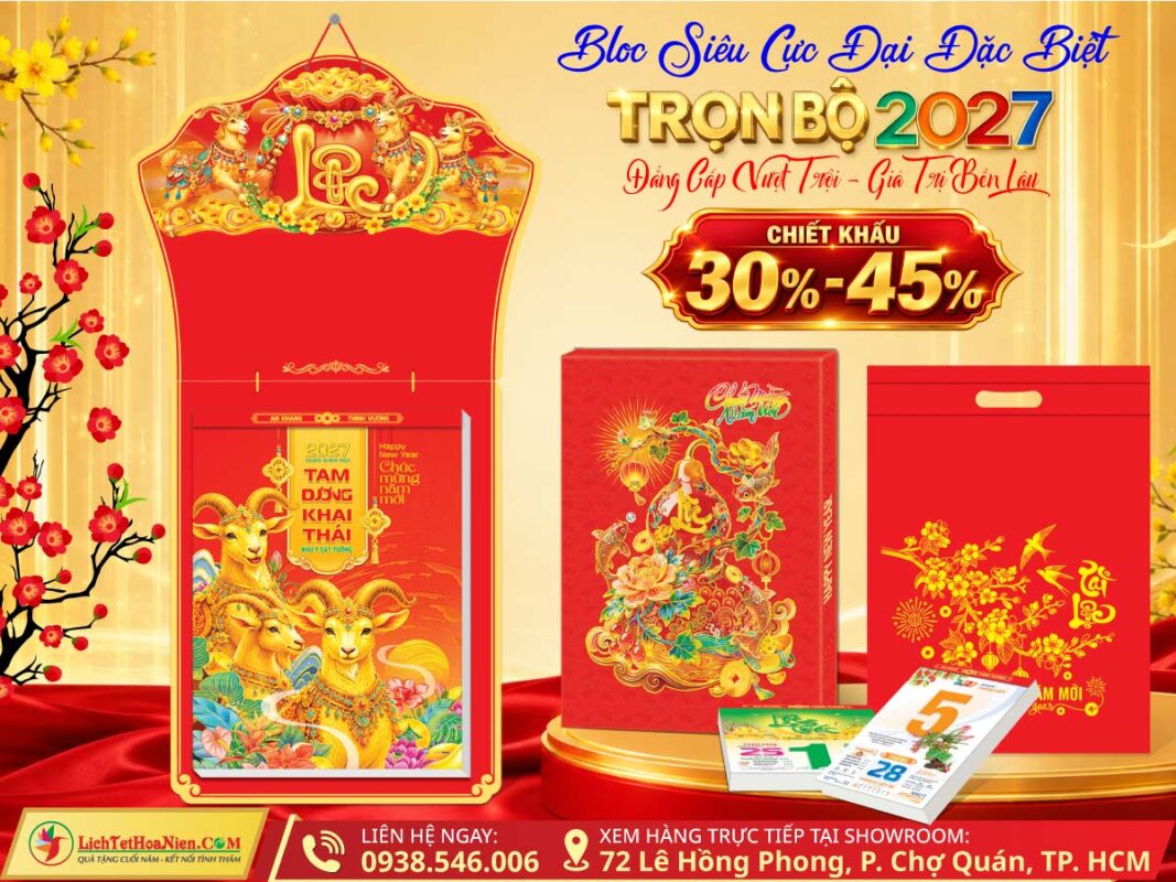 Bộ Bloc Siêu Cực Đại Đặc Biệt 38x54 Hoa Niên