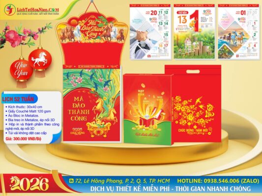 Lịch 52 Tuần Hoa Niên