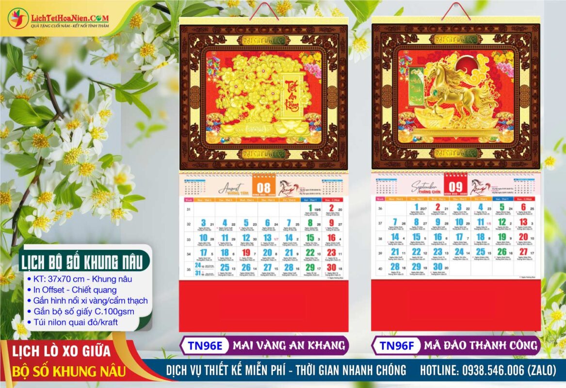 Mã Số: TN96E - Mai Vàng An Khang + TN96G - Mã Đáo Thành Công