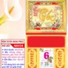Bìa Khung Vàng Hoa Xuân Khai Phúc