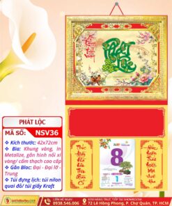 Bìa Khung Vàng Phát Lộc