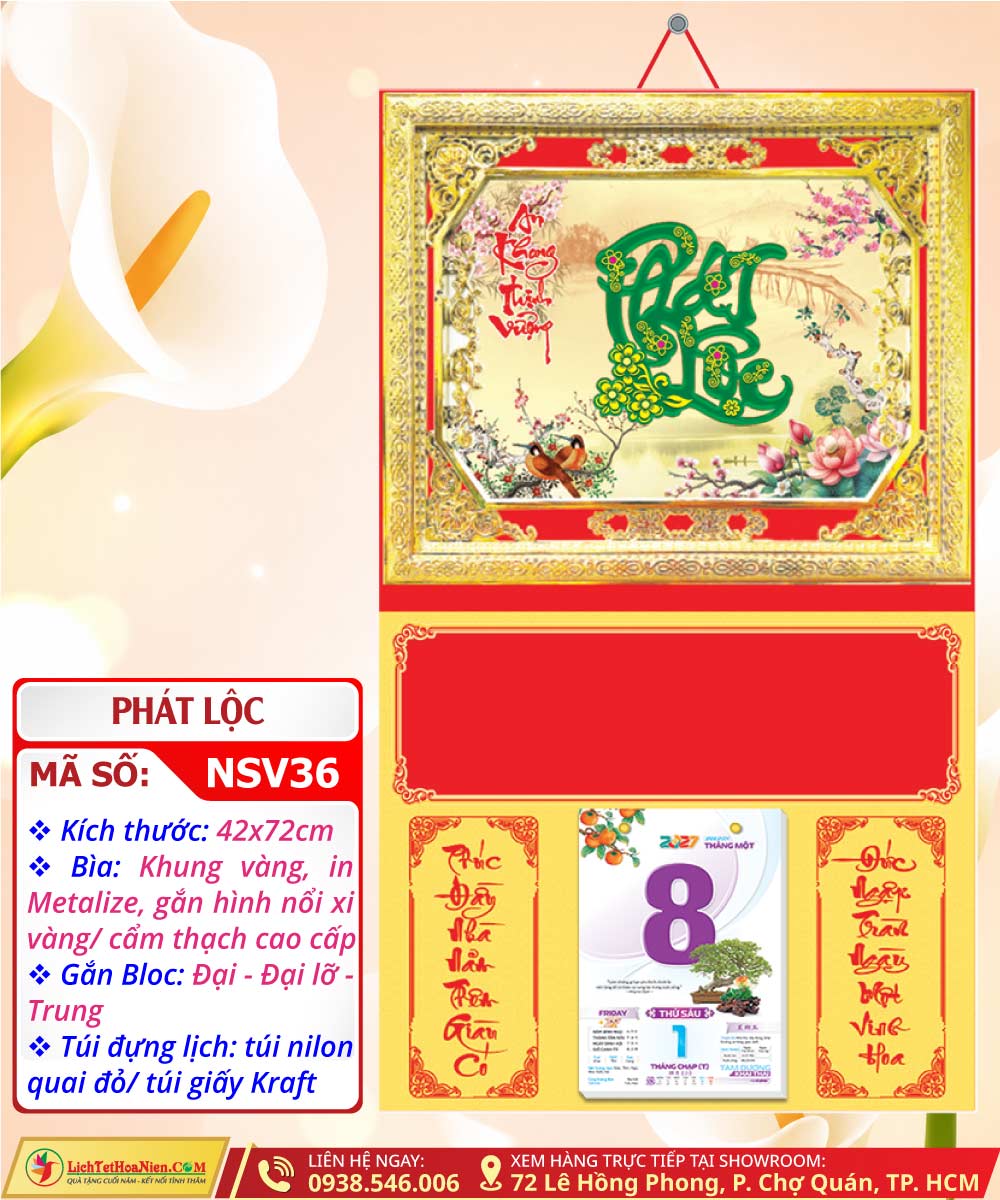 Bìa Khung Vàng Phát Lộc