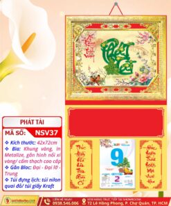 Bìa Khung Vàng Phát Tài