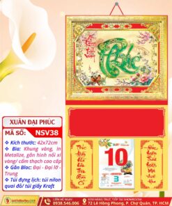 Bìa Khung Vàng Xuân Đại Phúc