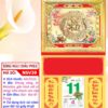 Bìa Khung Vàng Song Ngư Chầu Phúc