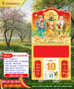 Bìa Lò Xo Giữa Bế Nổi Phúc Lộc Thọ