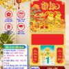 Mã Số: HN18 | Bìa Lò Xo Giữa Bế Nổi - Tài Lộc