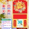 Mã Số: HN36 | Bìa Lò Xo Giữa Bế Nổi - 12 Con Giáp