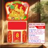 Bìa Lò Xo Mini Dán Nổi Đinh Mùi Hạnh Phúc