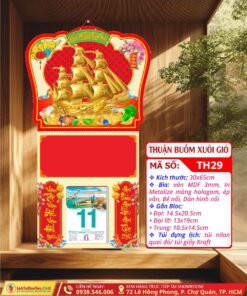 Bìa Lò Xo Mini Dán Nổi Thuận Buồm Xuôi Gió