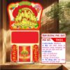 Bìa Lò Xo Mini Dán Nổi Tam Dương Phú Quý