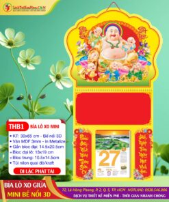 Bìa Lò Xo Mini Bế Nổi Di Lặc Phát Tài