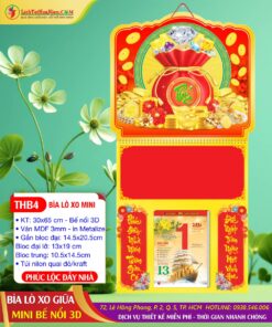 Bìa Lò Xo Mini Bế Nổi Phúc Lộc Đầy Nhà