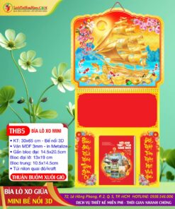 Bìa Lò Xo Mini Bế Nổi Thuận Buồm Xuôi Gió