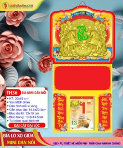 Bìa Lò Xo Mini Dán Nổi Đại Cát Đại Lộc