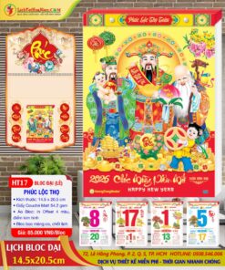 Bloc Đại Phúc Lộc Thọ (Bloc Lẻ)