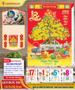 Bloc Đại Hoa Khai Phú Quý (Bloc Lẻ)