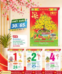 Mã Số: HT19 - Hoa Khai Phú Quý (Bloc Lẻ)