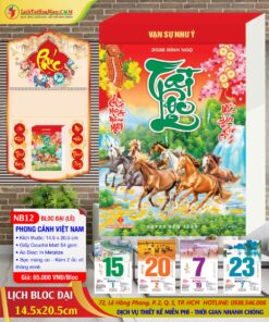 Bloc Đại Phong Cảnh Việt Nam (Bloc Lẻ)