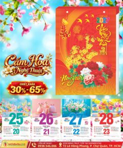 Bloc Đại Cắm Hoa Nghệ Thuật