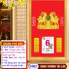 Mã Số: HNE5 | Khung Phú Điêu (47x67cm) - Song Dương Tài Lộc