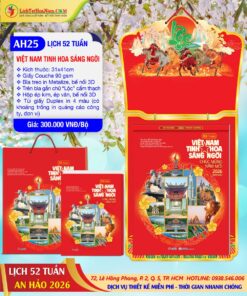 Mã Số: AH25 - Việt Nam Tinh Hoa Sáng Ngời